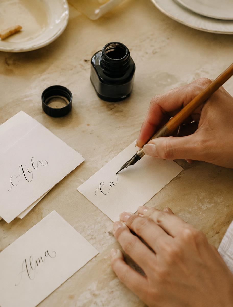 Calligraphy experience